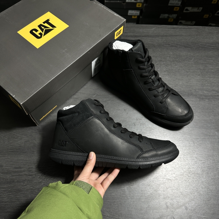 39/44码 CAT卡特专柜撤柜秋冬男士户外透气防滑休闲鞋P725804微瑕