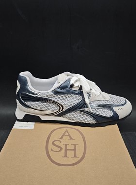 ASH专柜撤柜25新品男鞋百搭系带舒适运动休闲鞋151107-94