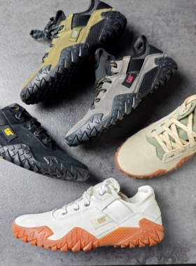 CAT卡特专柜撤柜户外登山鞋训练鞋平底无落差全新p110640微瑕