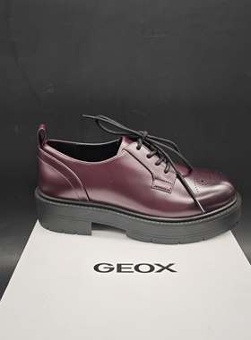 39码 专柜撤柜25年新品Geox健乐士男士系带商务正装皮鞋152074
