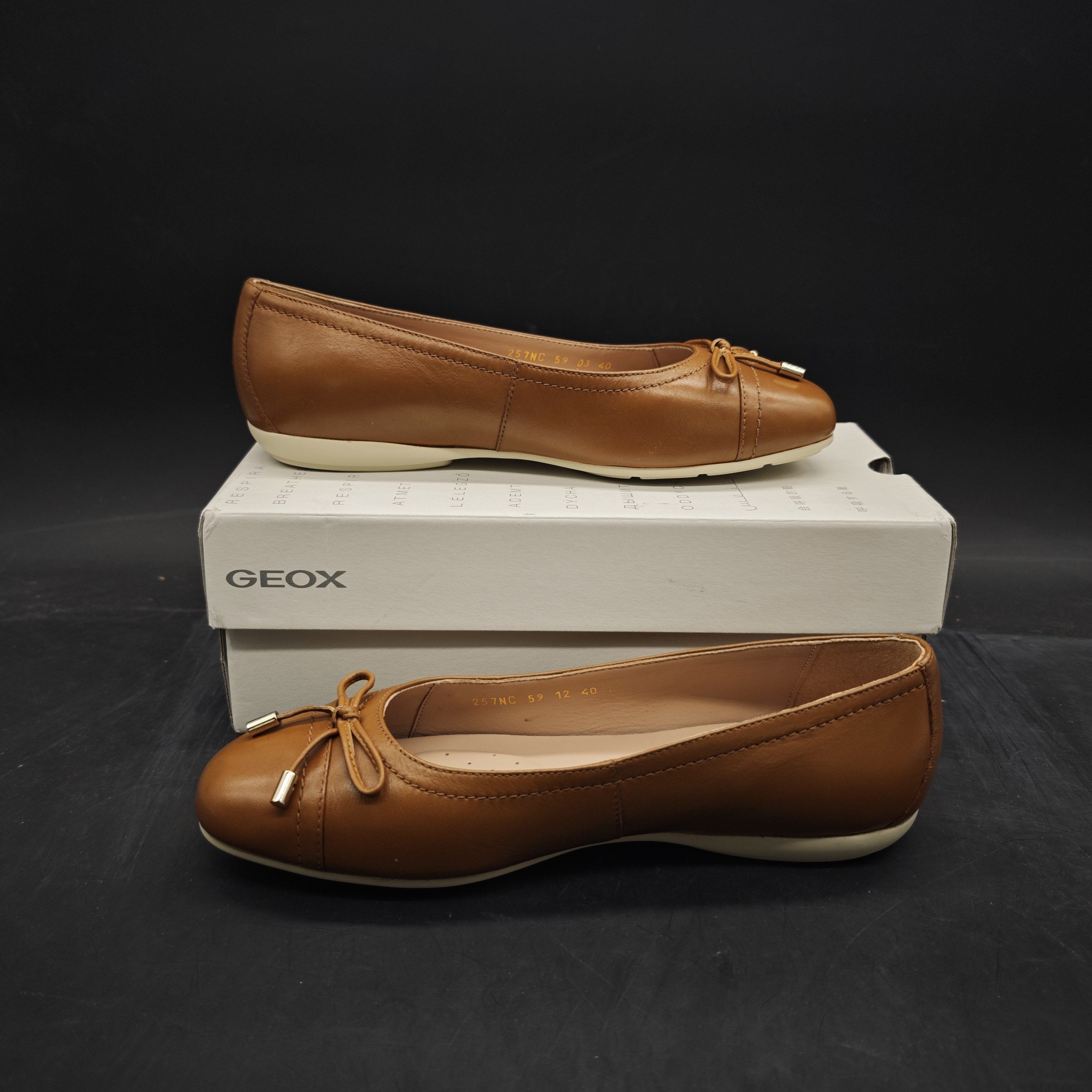 40码 GEOX健乐士女士牛皮芭蕾舞鞋D257NC C6001,女鞋,淘宝优惠券,粉丝福利购,淘宝优惠卷
