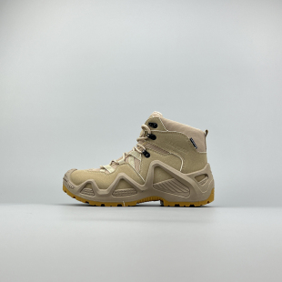 耐磨防滑越野漫步休闲鞋 复古厚底高帮户外徒步爬山登山鞋 外贸男士