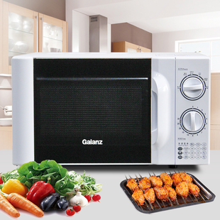 Galanz格兰仕20L微波炉P70D20TL-D4机械式转盘黄金涂层内胆侧拉式