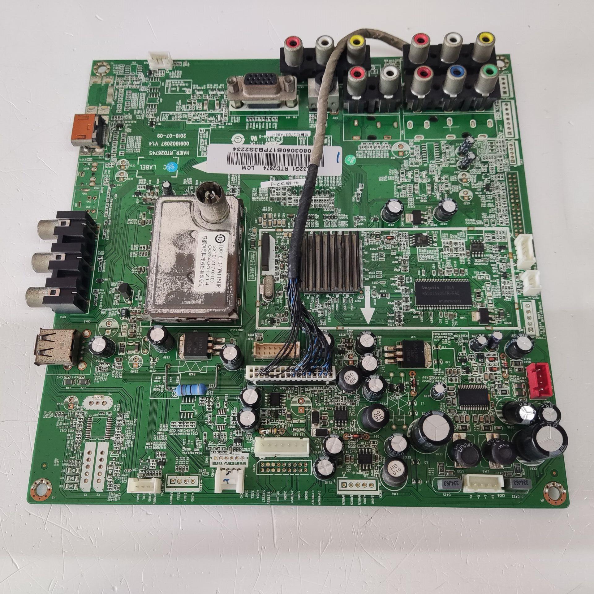 适用于！海尔L32G1主板0091802097配屏A315CHL-CA00已测好现货