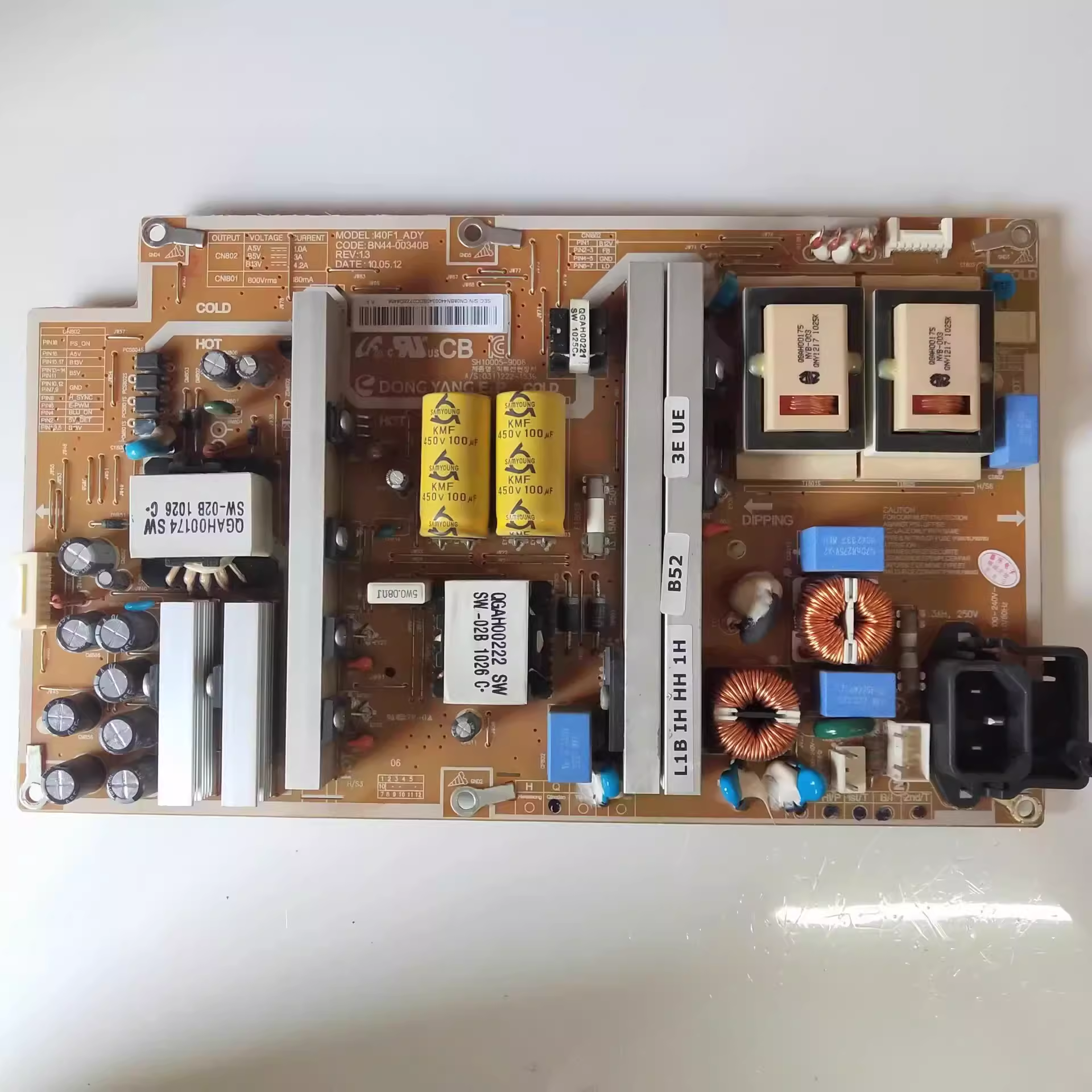 促销！三星LA40C550J1F/40C530F1R电源板BN44-00340A/B实拍图