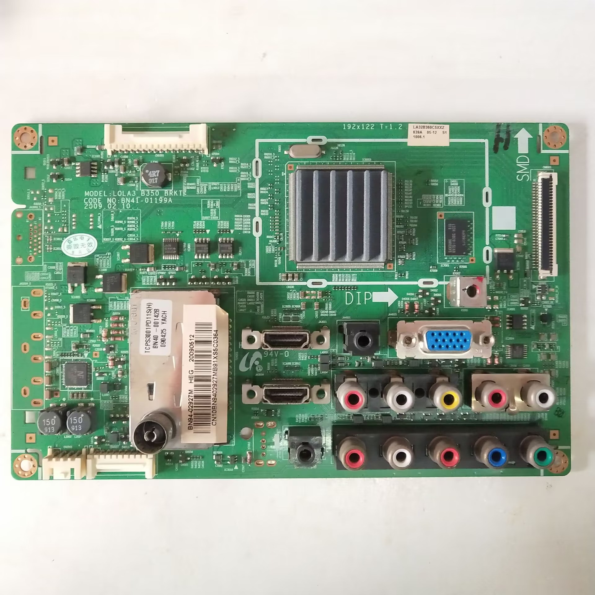 *三星LA32B350F1 液晶电视主板BN41-01199B 配屏T315XW02