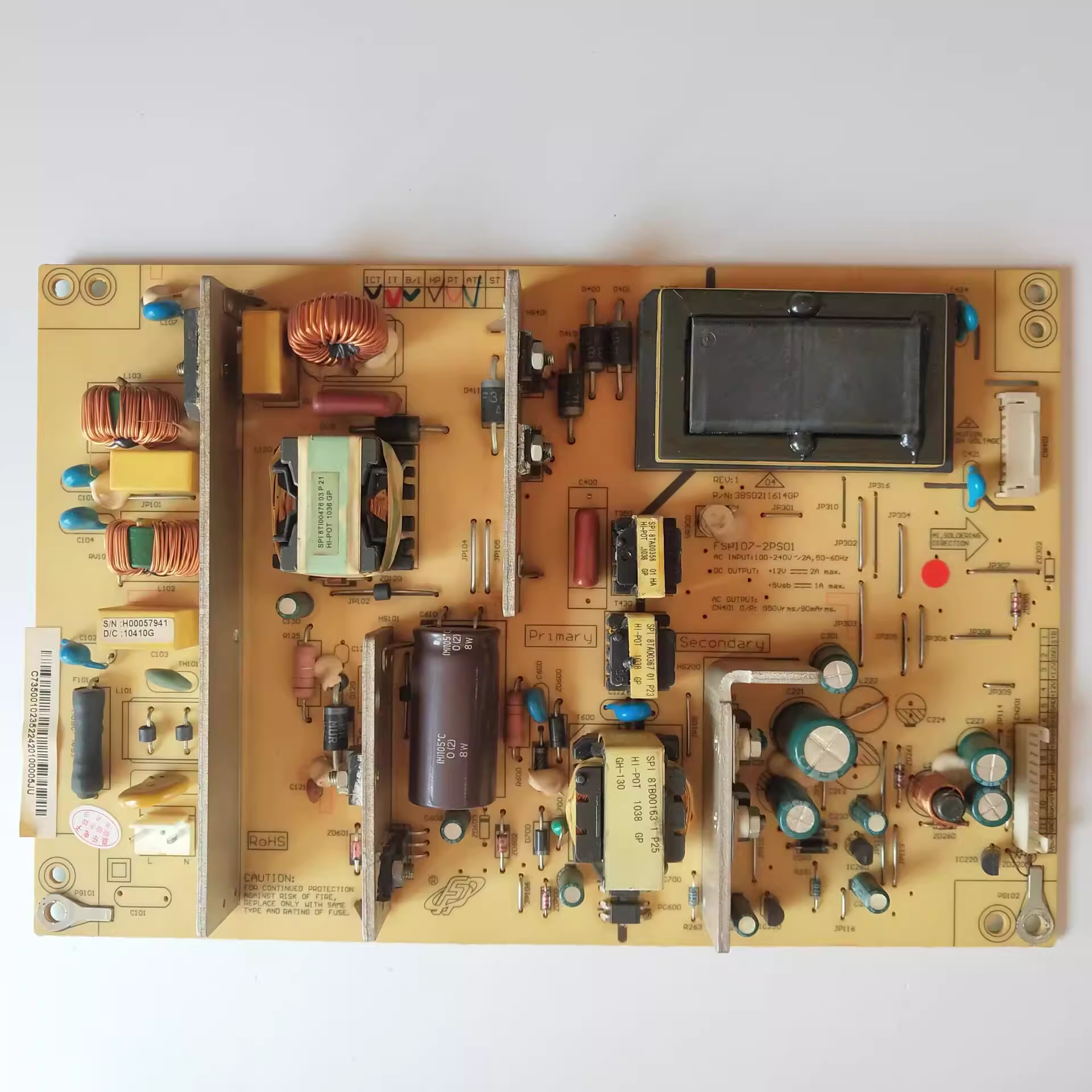 适用于！长虹LT26629电视电源板FSP107-2PS01 3BS0211611GP已测好