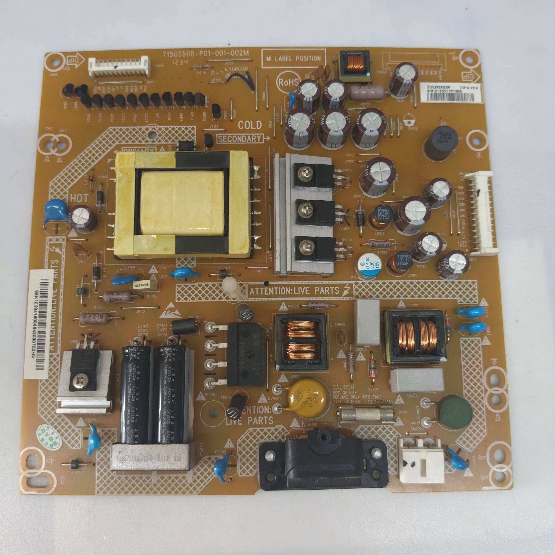 原装长虹LED32580 实图电源板715G5508-P01-001-002M测试好