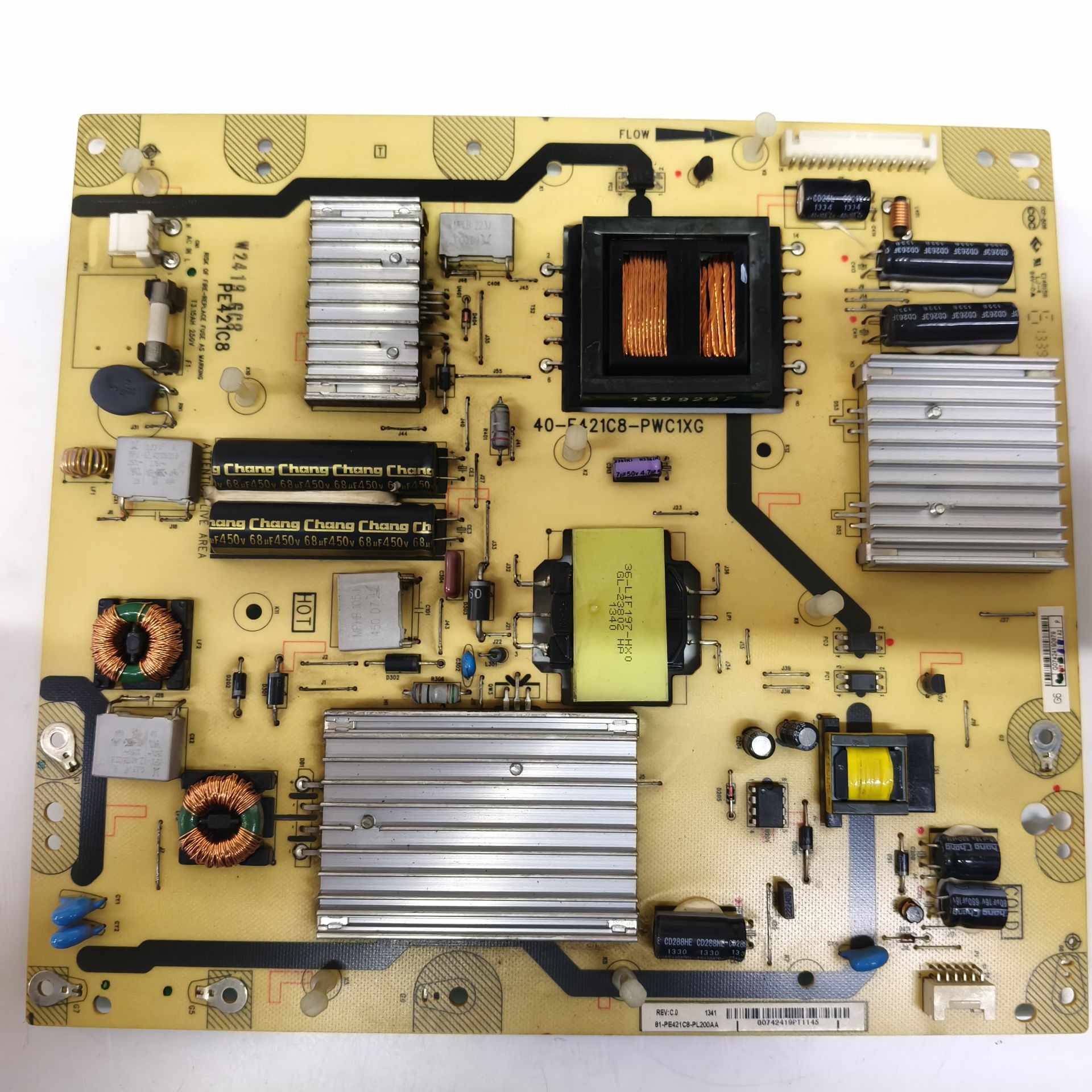 *TCL L55F3500A-3D电源板40-E421C8-PWC1XG 81-PE421C8-PL200AA
