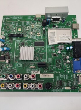 海信TLM32V68C电视主板RSAG7.820.1727屏LTA320AP02实拍图