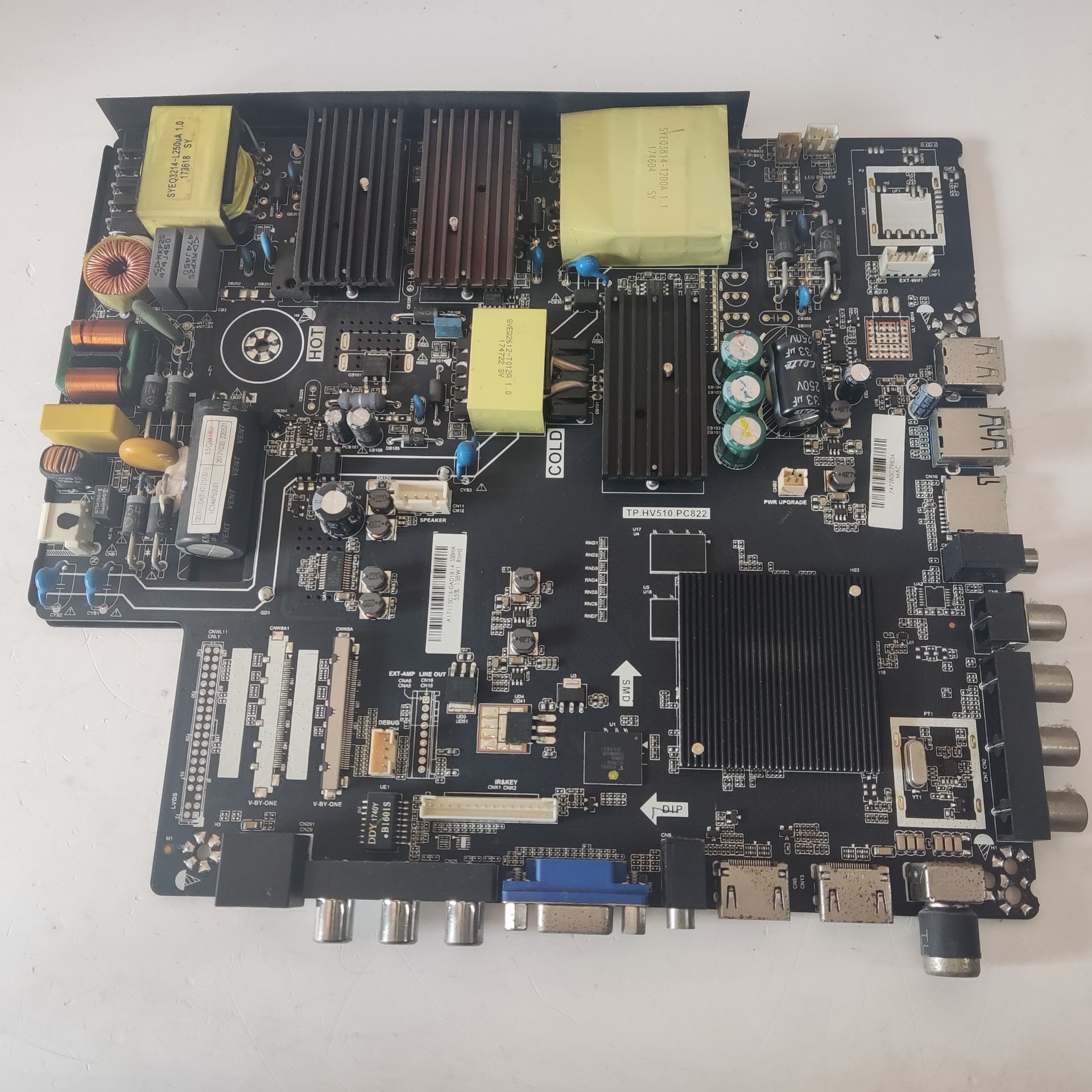 适用于！国美55GM18U主板TP.HV510.PC822配屏CN550KC7510实拍图