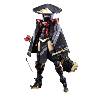 御模道锦衣卫机娘JW021 JW059双素体国产拼装模型可动手办弓箭女