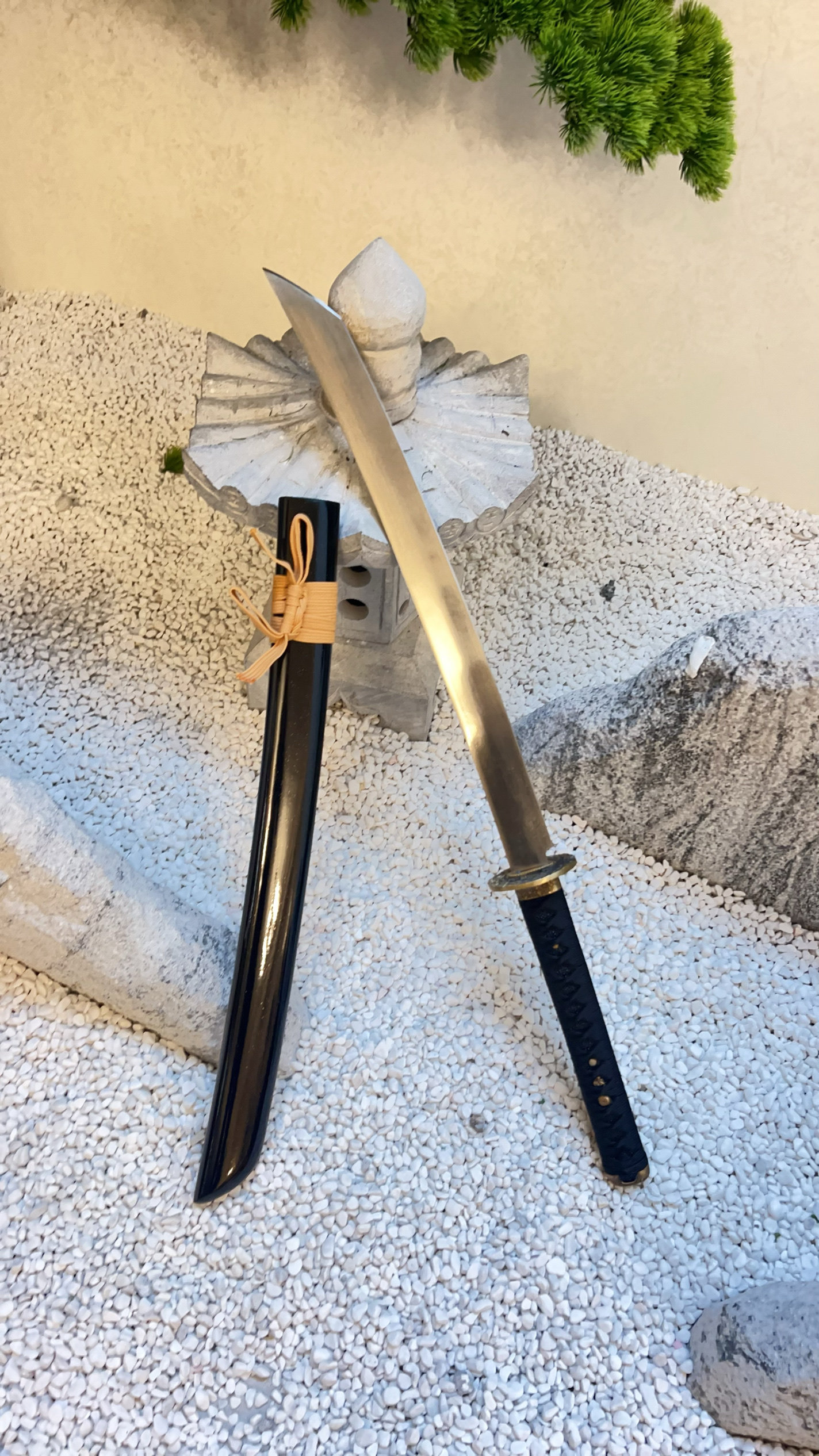 LD磨具钢一体户外车载防身刀剑未开刃