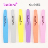 韩国进口SunShine海绵搓美甲修磨指甲海绵锉砂条指甲锉打磨条工具