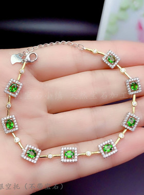 纯银韩版时尚风手链