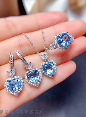 s925纯银爱心形戒指经典气质款