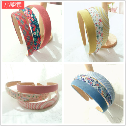 3个装女童百搭碎花发箍亲子款