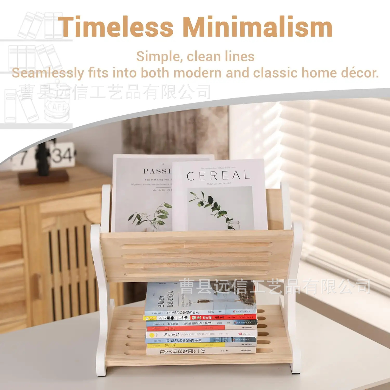 儿童桌面书架置物架书柜书桌上的收纳架简易可拆卸客厅书房收纳架