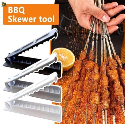 跨境Skewers Kebab Maker Grill串烧烤肉串器户外烧烤串肉工具