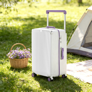 Lplus 箱24大容量多功能拉杆箱H 旅行箱行李箱登机宽拉杆20寸密码