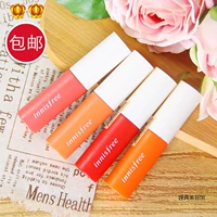 Innisfree Hyatt phong cách tự nhiên hoa nhuộm son bóng son môi giữ ẩm không dính cốc - Son bóng / Liquid Rouge 	son bong dep	