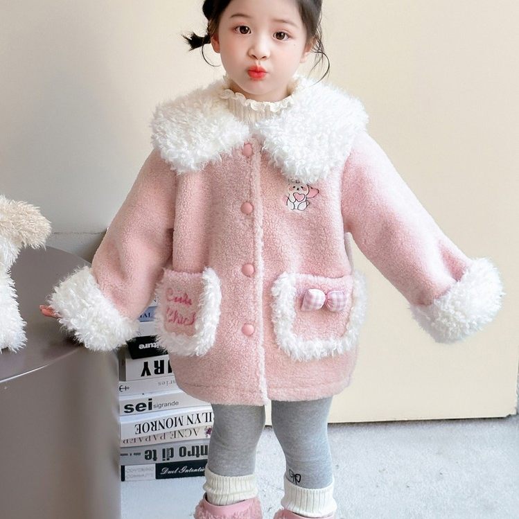 【送运费险】女童上衣中长款加厚