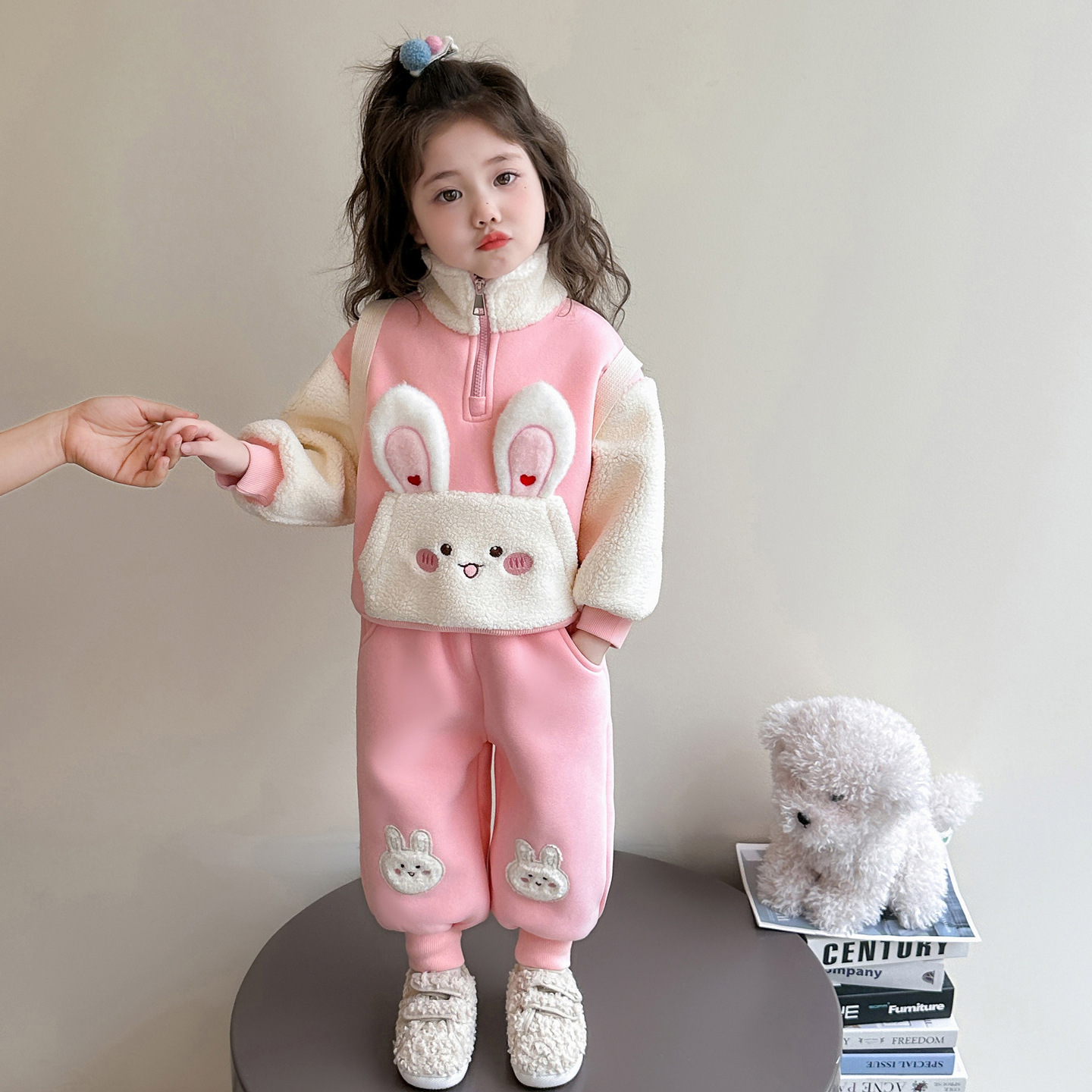 【送运费险】女童冬装套装巨好看