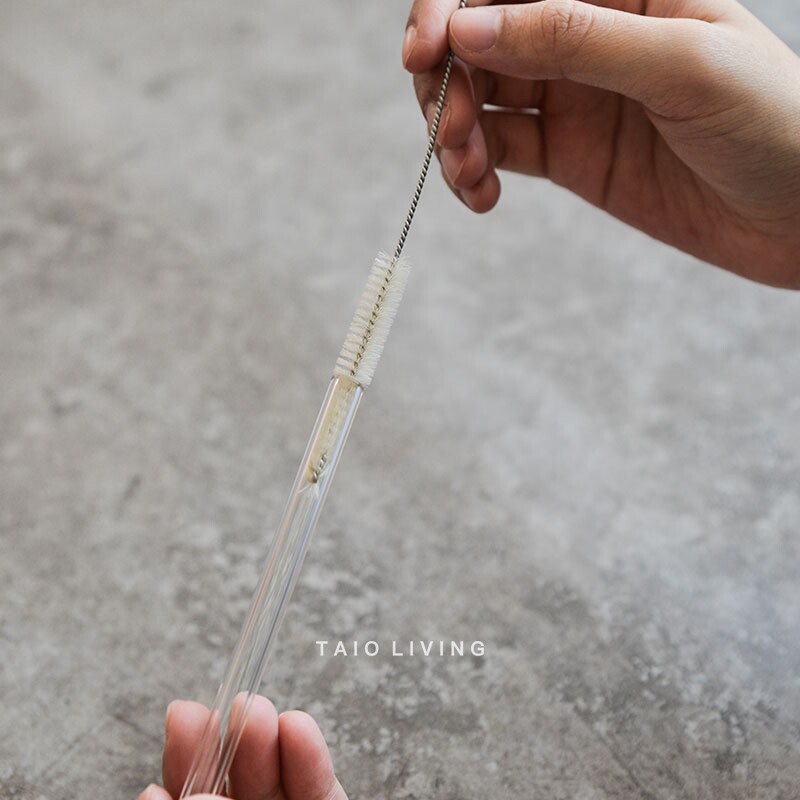 REDECKER山羊毛吸管清洁刷 壶嘴奶瓶细口清洁加长不伤吸管德国制