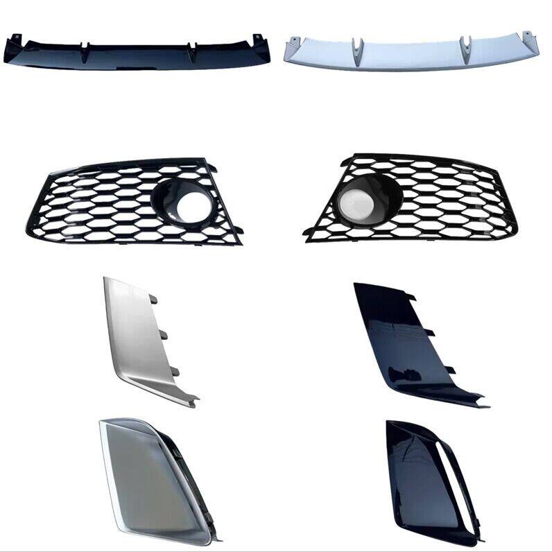 A6S6RS6前唇雾灯框雾灯罩格栅