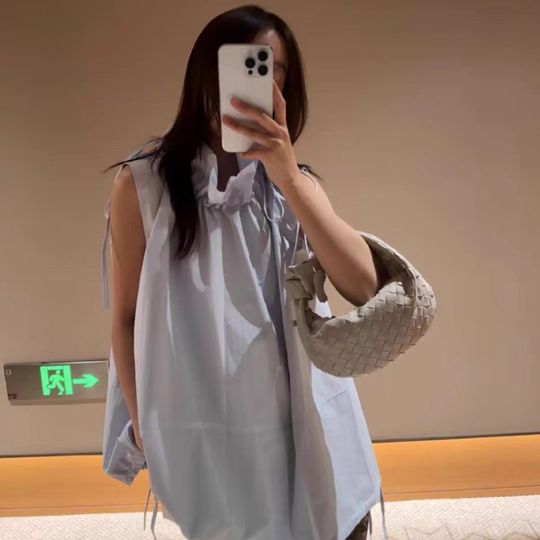 潮人坊Jodie羊皮编织腋下包