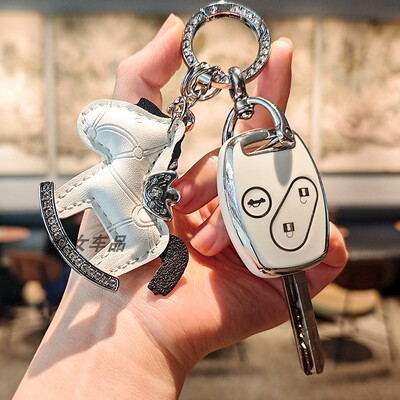 适用老款长城C50钥匙套2011/1213款哈弗H6绿静直板哈佛车钥匙包扣