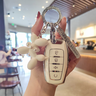 长城炮商用乘用版 适用长城炮钥匙套23款 金刚炮皮卡保护壳包配件扣