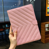 适用2024 air6苹果ipad10第十代软包ipid9搭扣ipad5 7第八代保护套8平板air4简约pro11寸全包ipmini2保护壳