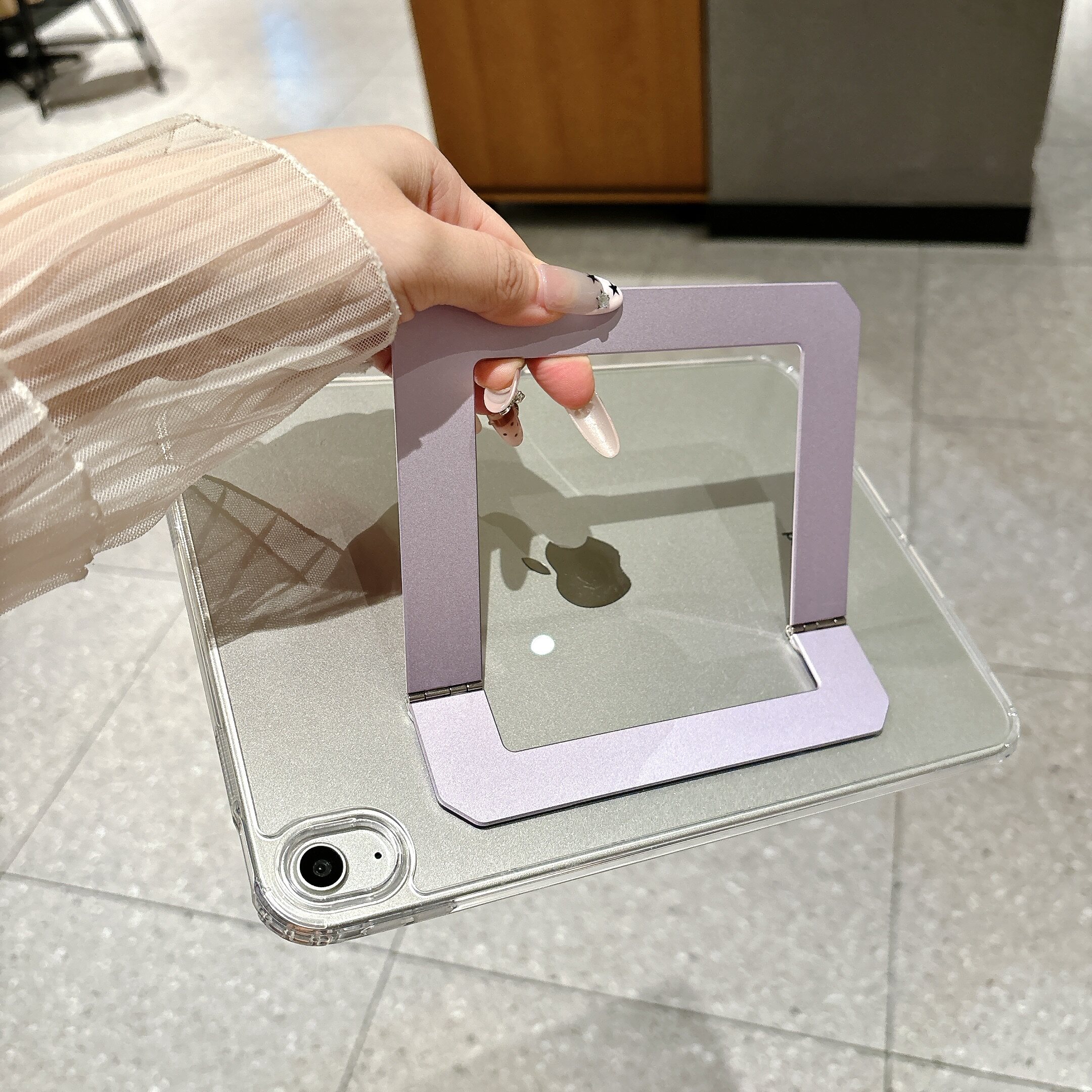 适用苹果平板ipad十代保护套无笔槽air11寸m4高级Pro/M5简约8/9/10透明第五代a1822外壳mini6全包防摔7防弯壳