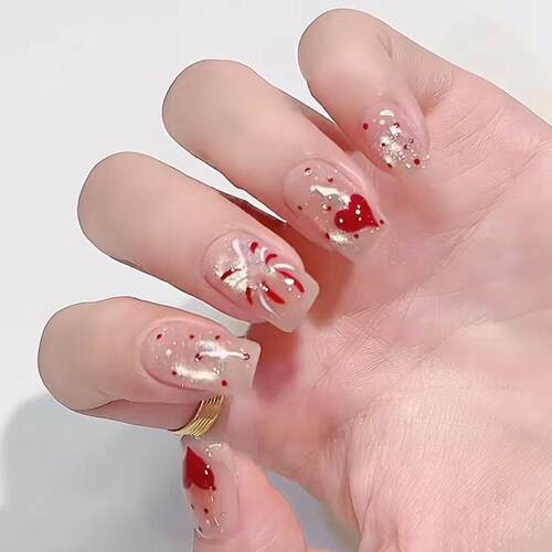 手工定制甲片拆卸穿戴假指甲