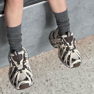 大金家童装秋季新款蜘蛛侠绑带潮牌轻便休闲鞋运动鞋宝宝老爹鞋