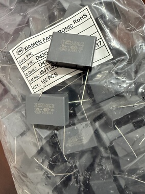 MKP63 300V 334 Y2 法拉薄膜 安规电容0.33UF 300V P27 直流1000V