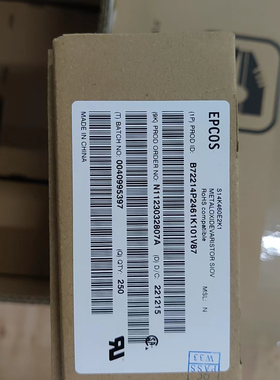 B72214P2461K101 压敏电阻 EPCOS 西门子 S14K460E2K1