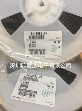 0443001.DR 保险丝Littelfuse力特贴片保险丝