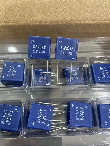 0.33F 5.5V 超级 法拉电容 5.5V 0.33F KAMCAP 塑封 法拉电容