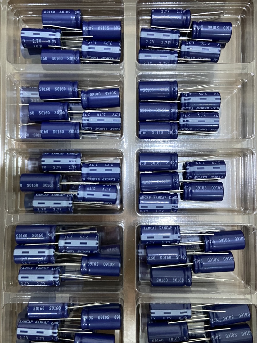 凯美 法拉电容 10F 2.7V  超级电容 LL电解卷绕型 KAMCAP凯美品牌
