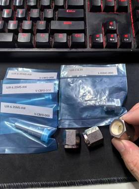 日本富士金Fujikin不锈钢316L原装进口VCR接头超纯净接头EP级UJR