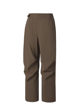 Skechers斯凯奇秋季时尚潮流抗皱透气舒适褶皱梭织长裤P325W152