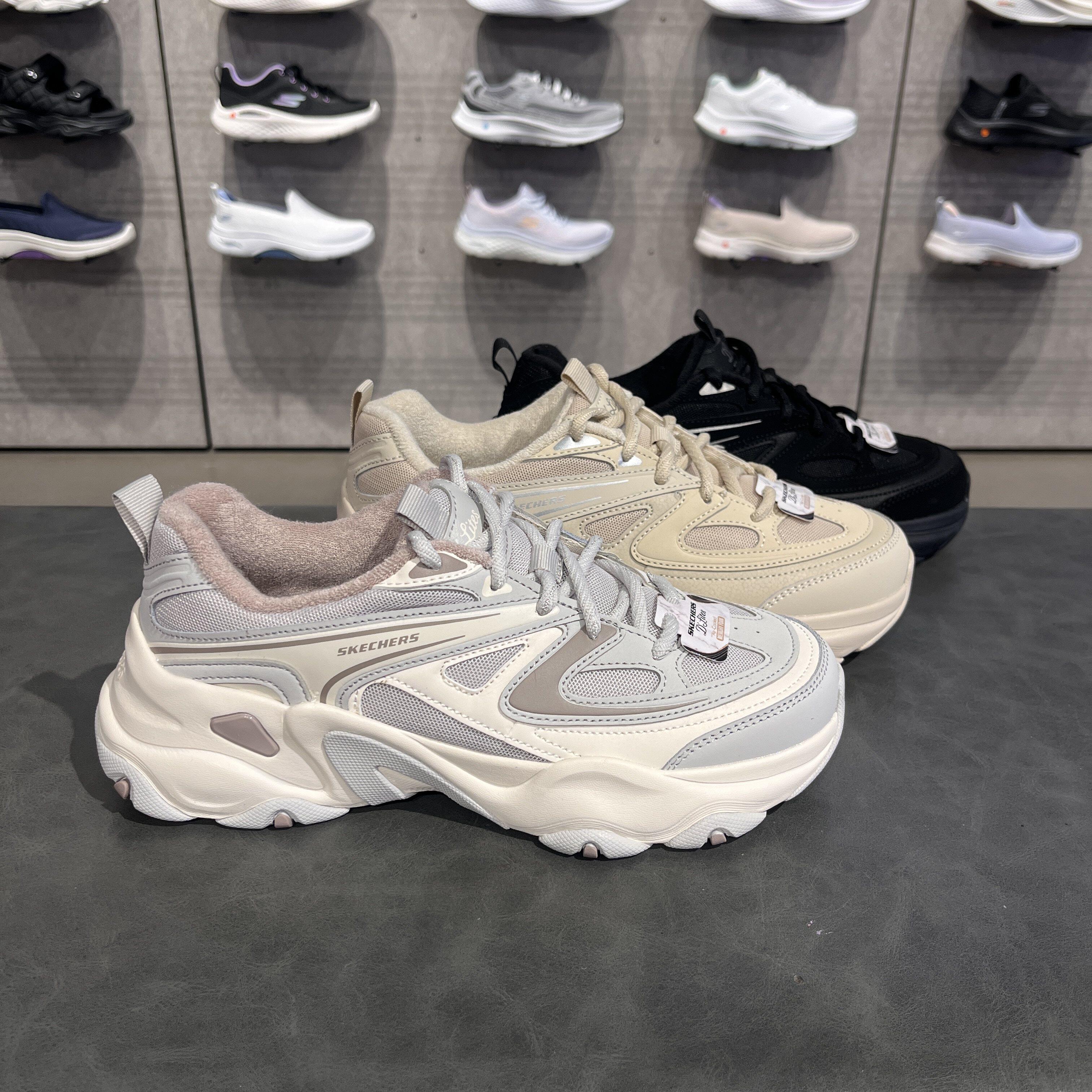 Skechers斯凯奇闪穿鞋秋季女士厚底增高舒适轻便运动老爹鞋150522,运动鞋new,运动休闲鞋,淘宝优惠券,粉丝福利购,淘宝优惠卷