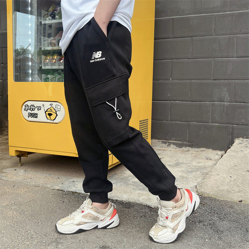 NewBalance休闲宽松男工装裤