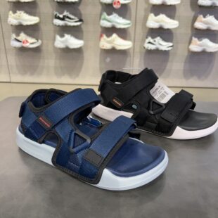 简约百搭舒适耐磨魔术贴凉鞋 新款 237292 夏季 Skechers斯凯奇男士