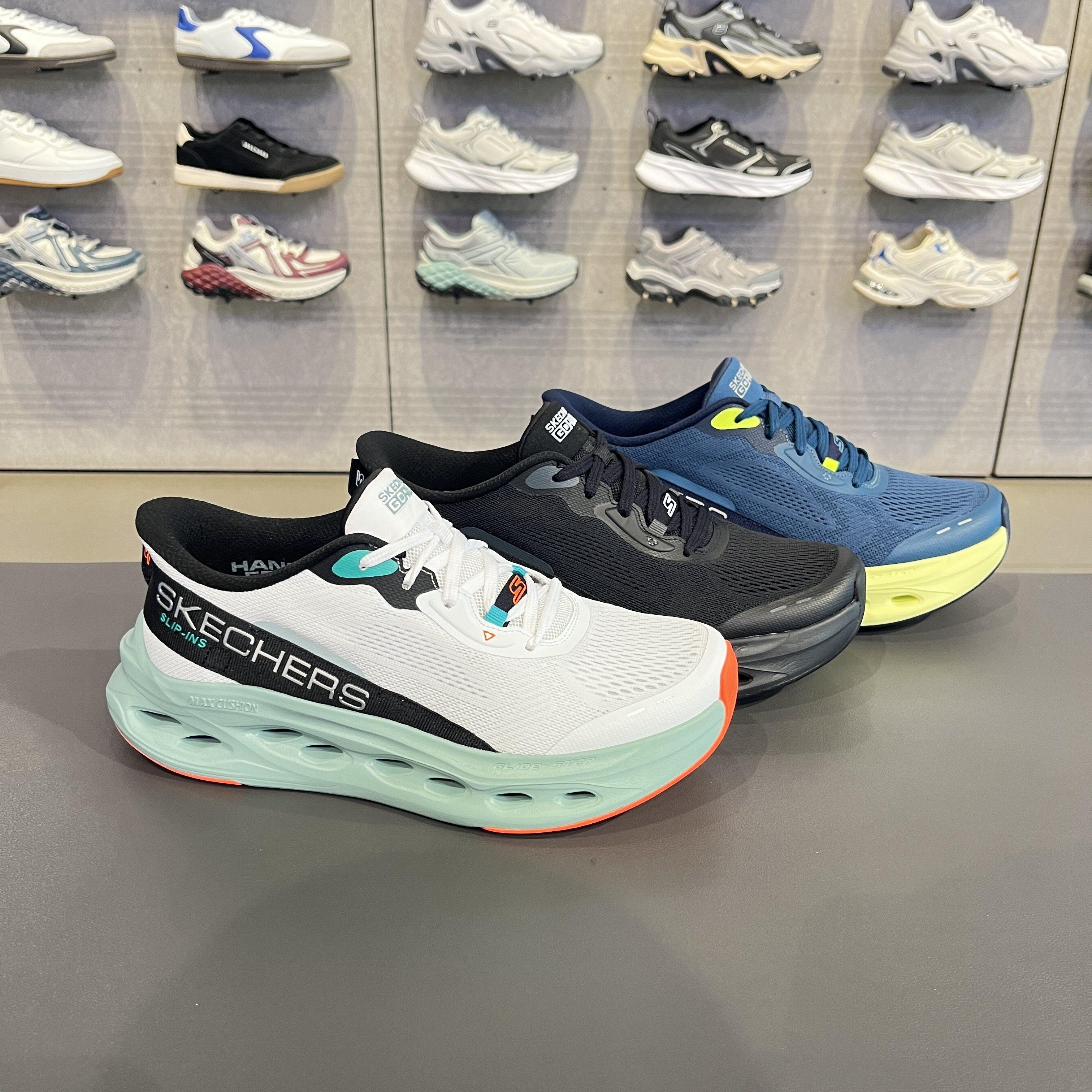 Skechers斯凯奇男士舒适轻盈百搭简约舒适休闲运动跑步鞋220421