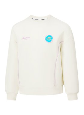 Skechers斯凯奇秋冬女童亲肤简约百搭圆领针织套头卫衣P126G020