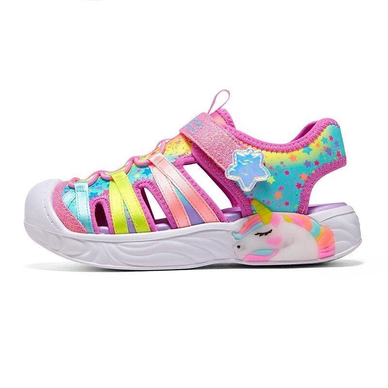 Skechers斯凯奇夏季舒适轻便百搭魔术贴运动休闲包头凉鞋303102L,运动鞋new,童鞋/青少年鞋,淘宝优惠券,粉丝福利购,淘宝优惠卷