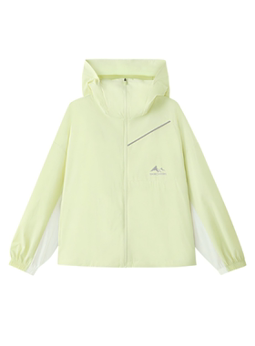 Skechers斯凯奇风洞防晒服女童透气凉感亲肤舒适休闲外套P226G002